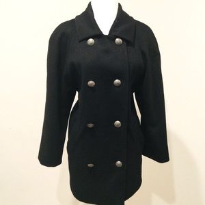Vintage Wool Pea Coat
